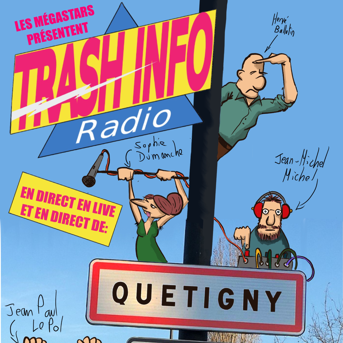 Trash info radio