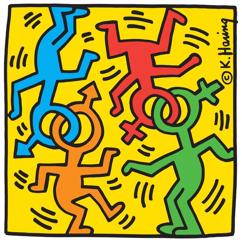 #TOUS UNIS CONTRE LA HAINE Dilcrah x radio Dijon Campus<br />
Keith Haring